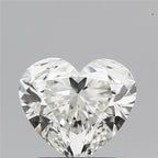 Diamante Naturale Taglio Cuore 1.5ct EX/EX H VVS1 - IGI - 6.79x7.7x4.77mm