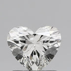 Diamante Naturale Taglio Cuore 0.8ct EX/EX J VS2 - GIA - 5.61x6.46x3.87mm