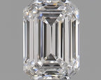 Diamante Naturale Taglio Smeraldo 0.9ct VG/VG D VVS1 - GIA - 6.38x4.54x3.06mm