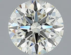 Diamante Naturale Taglio Brillante 1.5ct 3EX J VVS2 - IGI - 7.27x7.31x4.57mm