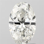 Diamante Naturale Taglio Ovale 1.23ct VG/VG H VVS1 - IGI - 9.14x5.8x3.55mm