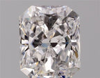 Diamante Naturale Taglio Radiant 1.01ct G/VG D VS1 - GIA - 6.81x5.47x3.56mm