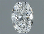 Diamante Naturale Taglio Ovale 0.19ct VG/VG F VVS1 - IGI - 4.77x3.13x2.01mm