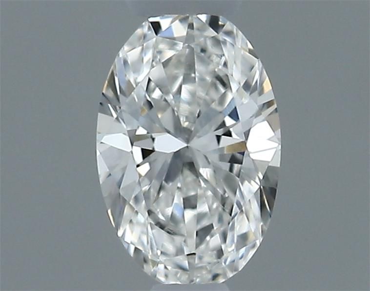 Diamante Naturale Taglio Ovale 0.19ct VG/VG F VVS1 - IGI - 4.77x3.13x2.01mm