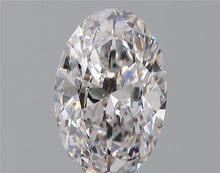 Diamante Naturale Taglio Ovale 0.8ct VG/VG E VS1 - GIA - 7.57x4.96x3.06mm
