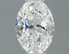 Diamante Naturale Taglio Ovale 0.3ct EX/EX F VS2 - IGI - 5.23x3.65x2.35mm