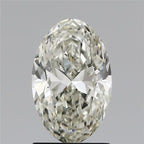 Diamante Naturale Taglio Ovale 1.3ct EX/EX J VS2 - IGI - 9.0x5.75x3.68mm