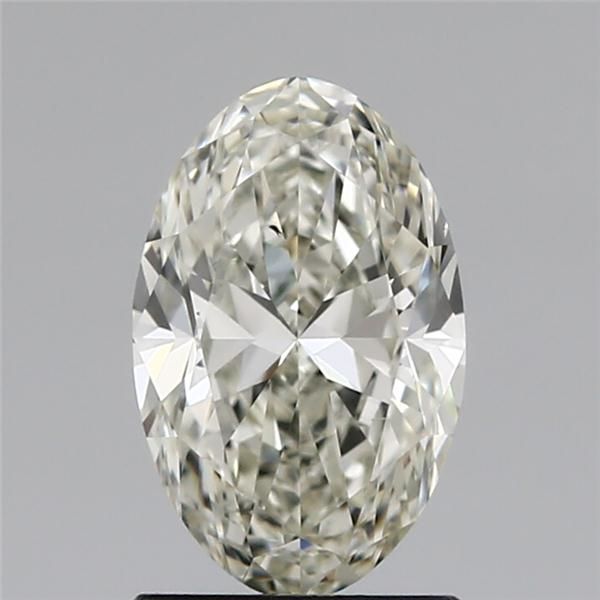 Diamante Naturale Taglio Ovale 1.3ct EX/EX J VS2 - IGI - 9.0x5.75x3.68mm