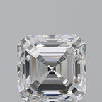 Diamante Taglio Smeraldo Quadrato 1.05ct VG/EX F VS1 - GIA - 5.58x5.57x3.76mm