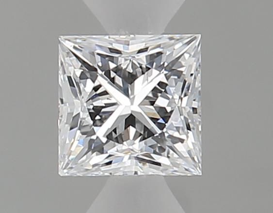 Diamante Naturale Taglio Princess 0.25ct VG/VG D VS2 - IGI - 3.38x3.34x2.6mm