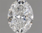 Diamante Naturale Taglio Ovale 0.6ct VG/EX E VS1 - GIA - 6.24x4.71x3.05mm