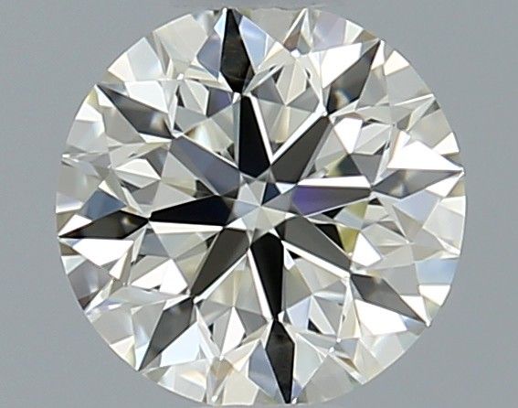 Diamante Naturale Taglio Brillante 0.5ct 3EX J VVS1 - IGI - 5.03x5.06x3.21mm