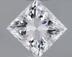 Diamante Naturale Taglio Princess 0.37ct VG/VG D VVS1 - GIA - 3.95x3.81x2.88mm