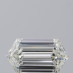 Diamante Naturale Taglio Esagonale 1.51ct EX/EX J VVS1 - GIA - 9.59x5.34x3.29mm