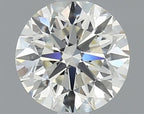 Diamante Naturale Taglio Brillante 0.9ct 3EX J VVS1 - IGI - 6.09x6.13x3.87mm