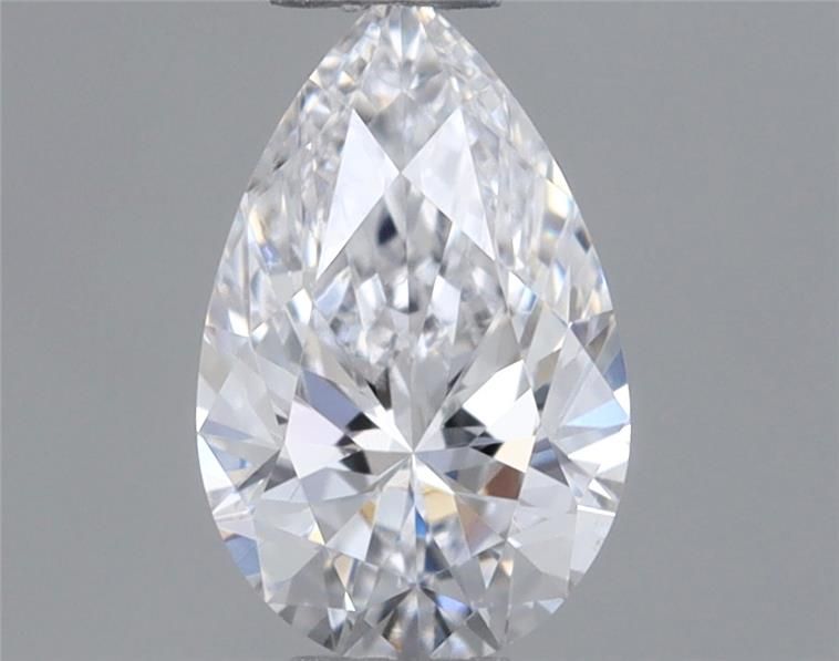 Diamante Naturale Taglio Goccia 0.37ct VG/EX D VS2 - GIA - 6.32x3.98x2.49mm