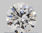 Diamante Naturale Taglio Brillante 0.46ct EX/VG/EX D IF - GIA - 5.03x5.05x3.07mm