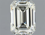 Diamante Naturale Taglio Smeraldo 0.76ct VG/EX J VS1 - GIA - 6.09x4.35x2.91mm
