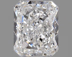 Diamante Naturale Taglio Radiant 1ct VG/EX D VS1 - GIA - 6.51x5.22x3.31mm