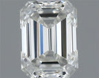 Diamante Naturale Taglio Smeraldo 0.3ct EX/VG F VVS1 - IGI - 4.4x3.24x2.23mm