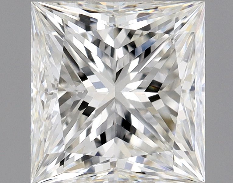 Diamante Naturale Taglio Princess 0.82ct VG/EX G VS2 - GIA - 5.22x5.0x3.77mm
