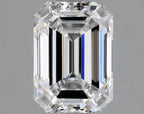 Diamante Naturale Taglio Smeraldo 0.9ct VG/EX E VS1 - GIA - 6.39x4.57x3.19mm