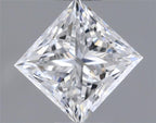 Diamante Naturale Taglio Princess 0.37ct VG/VG E VVS2 - GIA - 3.89x3.74x2.83mm