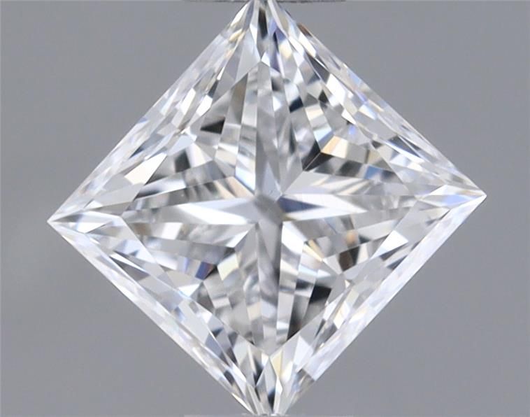 Diamante Naturale Taglio Princess 0.37ct VG/VG E VVS2 - GIA - 3.89x3.74x2.83mm