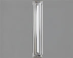 Diamante Naturale Taglio Baguette 0.4ct VG/EX D VS2 - GIA - 11.52x2.09x1.45mm