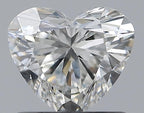 Diamante Naturale Taglio Cuore 0.75ct EX/EX F IF - IGI - 5.52x6.31x3.59mm
