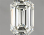 Diamante Naturale Taglio Smeraldo 0.37ct VG/EX J VVS1 - GIA - 4.79x3.26x2.26mm