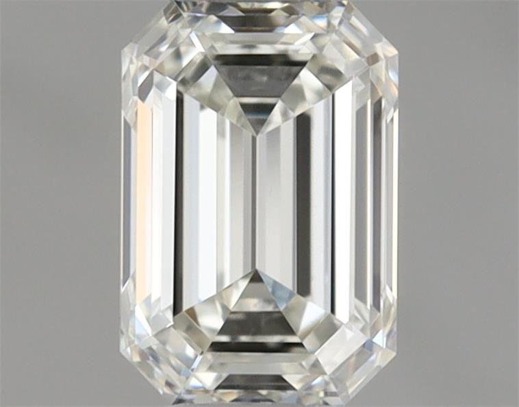 Diamante Naturale Taglio Smeraldo 0.37ct VG/EX J VVS1 - GIA - 4.79x3.26x2.26mm