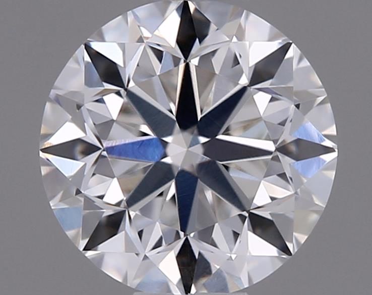 Diamante Naturale Taglio Brillante 0.5ct G/VG/EX E VS1 - GIA - 4.87x4.93x3.2mm