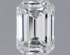 Diamante Naturale Taglio Smeraldo 0.56ct VG/VG G VS1 - GIA - 5.59x3.9x2.65mm
