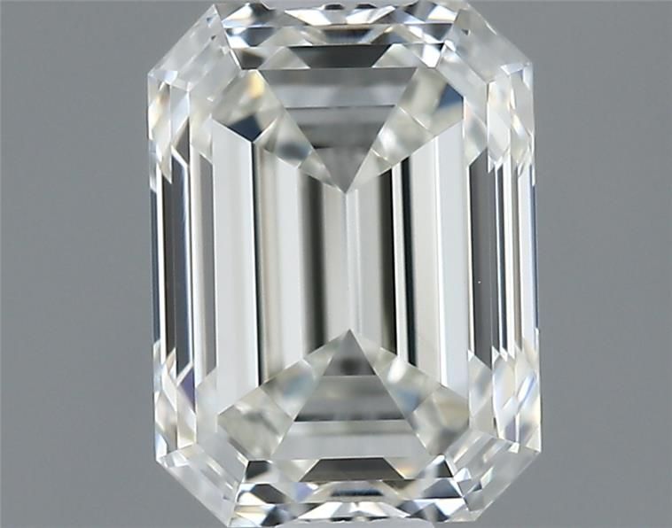 Diamante Naturale Taglio Smeraldo 0.53ct EX/EX G VVS1 - IGI - 5.27x3.89x2.67mm