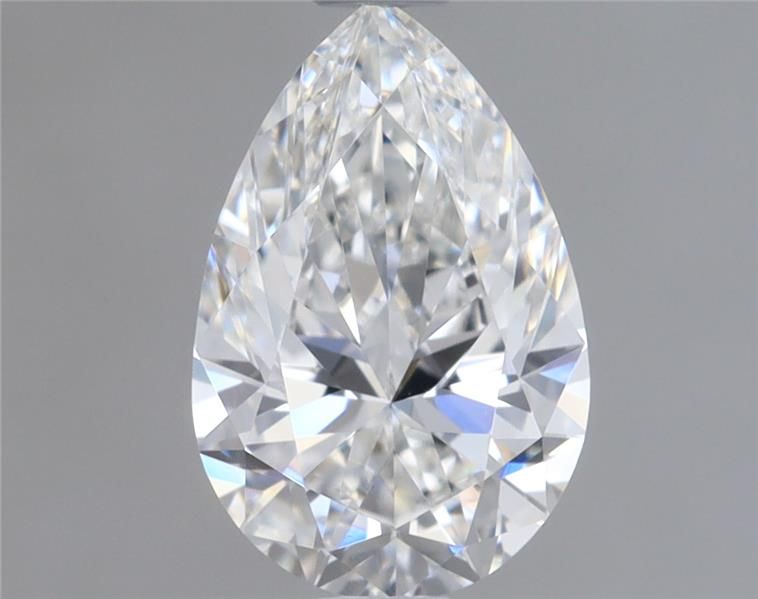 Diamante Naturale Taglio Goccia 0.82ct EX/EX E VVS2 - GIA - 8.08x5.27x3.25mm