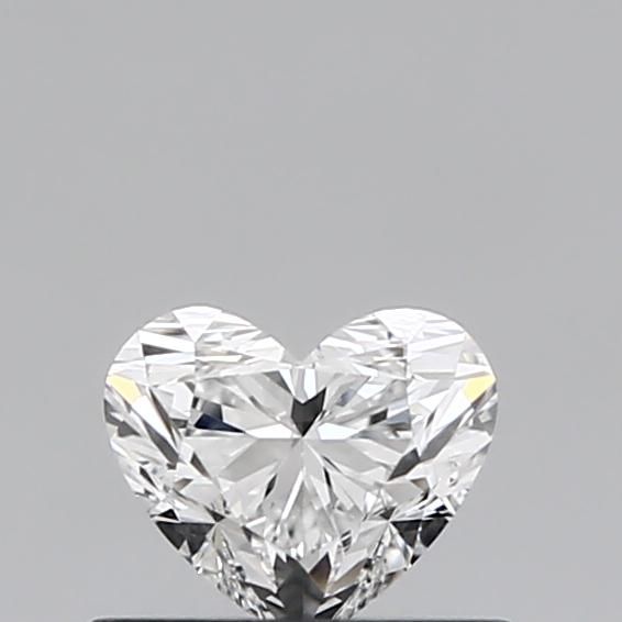 Diamante Naturale Taglio Cuore 0.41ct VG/EX F VVS1 - GIA - 4.36x5.1x3.14mm