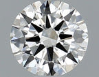 Diamante Naturale Taglio Brillante 0.6ct 3EX H VVS1 - IGI - 5.47x5.51x3.26mm