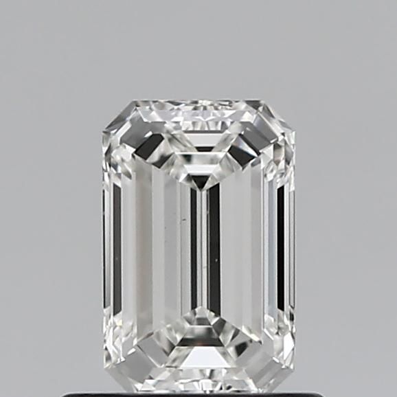 Diamante Naturale Taglio Smeraldo 0.62ct EX/EX I VS2 - GIA - 6.21x3.98x2.64mm