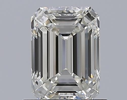 Diamante Naturale Taglio Smeraldo 0.9ct EX/EX E VVS1 - GIA - 6.28x4.64x3.19mm