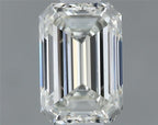 Diamante Naturale Taglio Smeraldo 0.5ct EX/EX G VS1 - IGI - 5.51x3.77x2.51mm