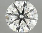 Diamante Naturale Taglio Brillante 0.5ct VG/EX/EX J IF - GIA - 4.95x4.98x3.2mm
