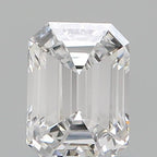 Diamante Naturale Taglio Smeraldo 0.5ct G/EX E IF - GIA - 5.36x3.89x2.63mm