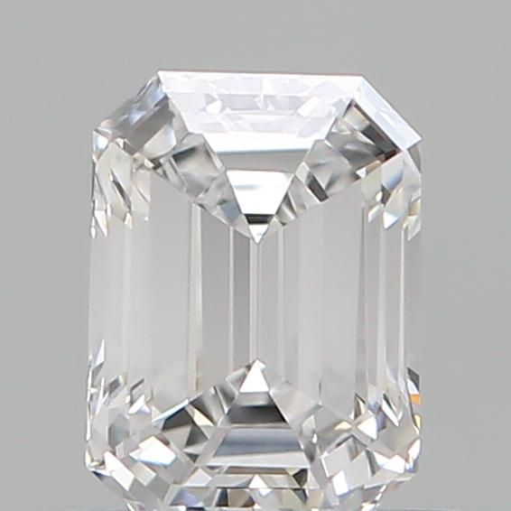 Diamante Naturale Taglio Smeraldo 0.5ct G/EX E IF - GIA - 5.36x3.89x2.63mm
