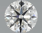 Diamante Naturale Taglio Brillante 1ct VG/EX/EX H VS2 - IGI - 6.13x6.21x4.05mm