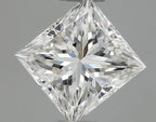 Diamante Naturale Taglio Princess 0.46ct VG/EX F VS1 - GIA - 4.34x4.22x3.13mm