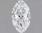 Diamante Naturale Taglio Marquise 0.58ct EX/EX F VVS2 - GIA - 7.79x4.32x2.81mm