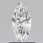 Diamante Naturale Taglio Marquise 0.5ct VG/VG D IF - GIA - 8.91x3.86x2.48mm