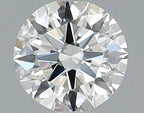 Diamante Naturale Taglio Brillante 0.6ct 3EX G VVS2 - IGI - 5.4x5.44x3.3mm