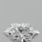 Diamante Naturale Taglio Esagonale 0.46ct EX/EX D IF - GIA - 7.78x3.93x2.4mm